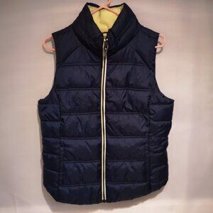 So Authentic American Heritage Youth's Size Large Lightweight Navy Puffy Vest